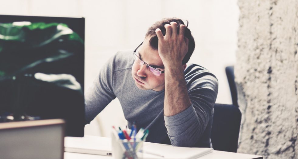 a tired IT project manager